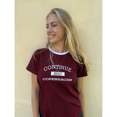 Dea T shirt Bordaux Continue