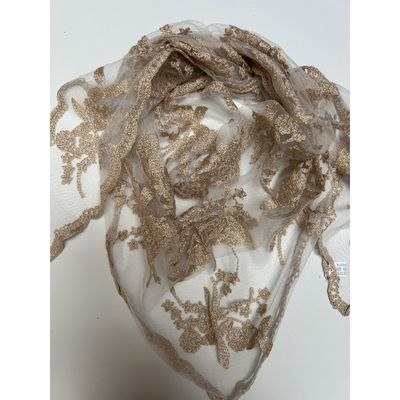 Tørklæde blonde beige ThreeM