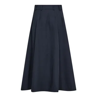 LunaCC New Pocket Pleat Skirt (Navy) Co'Couture