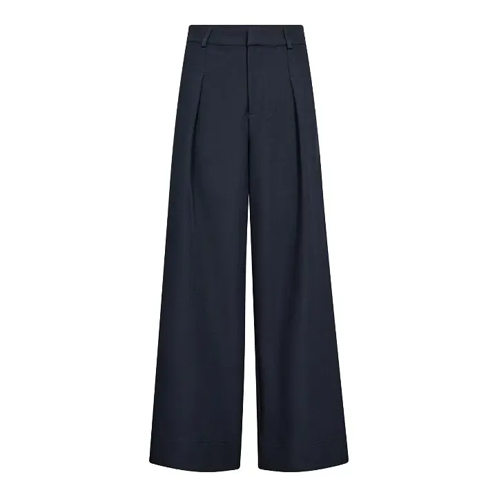 LunaCC Pleat Pants (Navy) Co'Couture