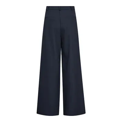 LunaCC Pleat Pants (Navy) Co'Couture