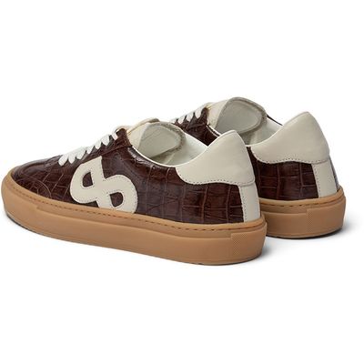 PAKohia croco brown sneakers Pavement