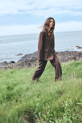 IHFava Wide Pa2 (Slate Black Melange Brown) ICHI