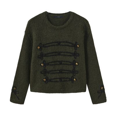 Zarina Knit (Army) Luxzuz