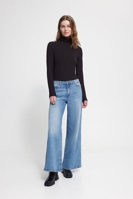 IHCella Rollneck LS (Black) ICHI