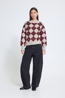 IHEdeen LS5 (Oatmeal With Zinfandel Harlekin - Nature) ICHI