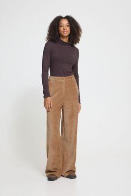 IHCella Rollneck LS (Chocolate Torte - Brown) ICHI