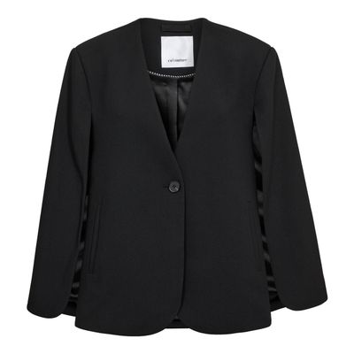 VolaCC Cape Button Blazer black Co'Couture