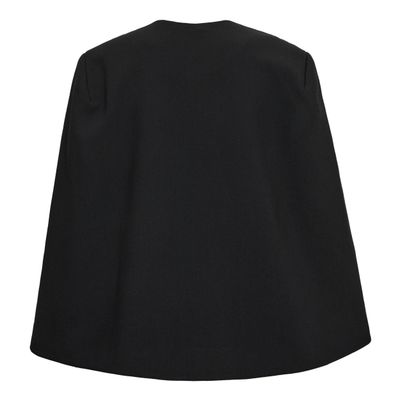 VolaCC Cape Button Blazer black Co'Couture