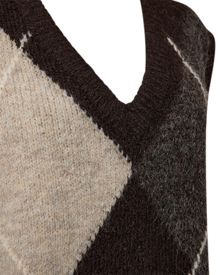 FQGRSLulu Waistcoat (Mole Mel W. Oyster Grey Mel.) Frequent
