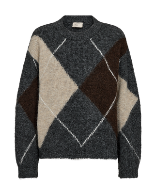 FQGRSLulu Pullover (Mole Mel W. Oyster Grey Mel.) Frequent