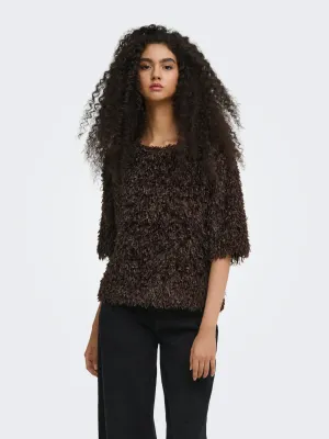 JDYMarta Life 2/4 Top (Coffee Bean) JDY
