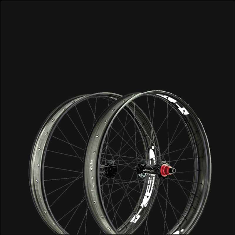 hed carbon fat bike wheels