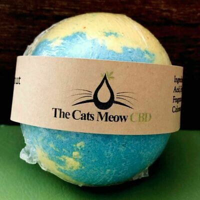 Caribbean Coconut CBD Bath Bomb Caribbean Coconut CBD Bath Bomb