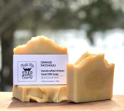 Orange Patchouli Scrub - Goat Milk Soap