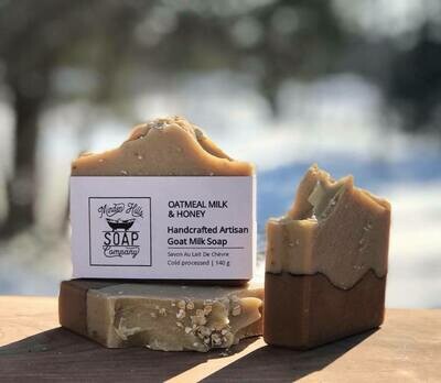 Oatmeal Milk + Honey - 95% Nearly Natural Goat Milk Soap