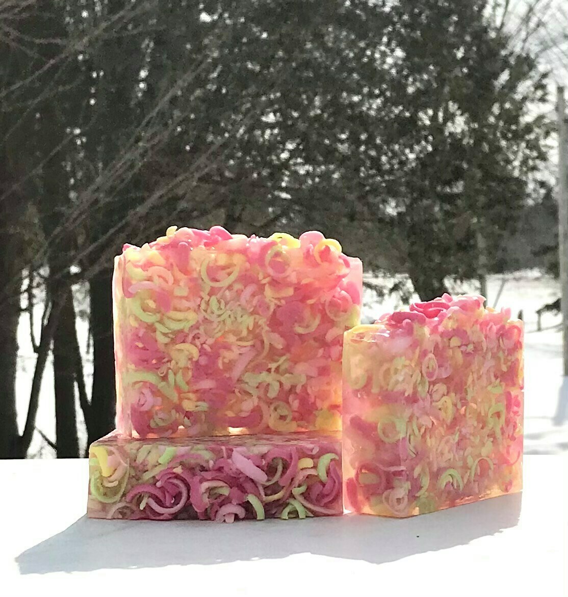 Honeysuckle Blossoms - Glycerin Soap