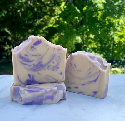 Cedarwood + Lavender Goat Milk Soap