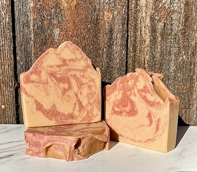 Sandalwood + Rose - 95% Nearly Natural Goat Milk Soap