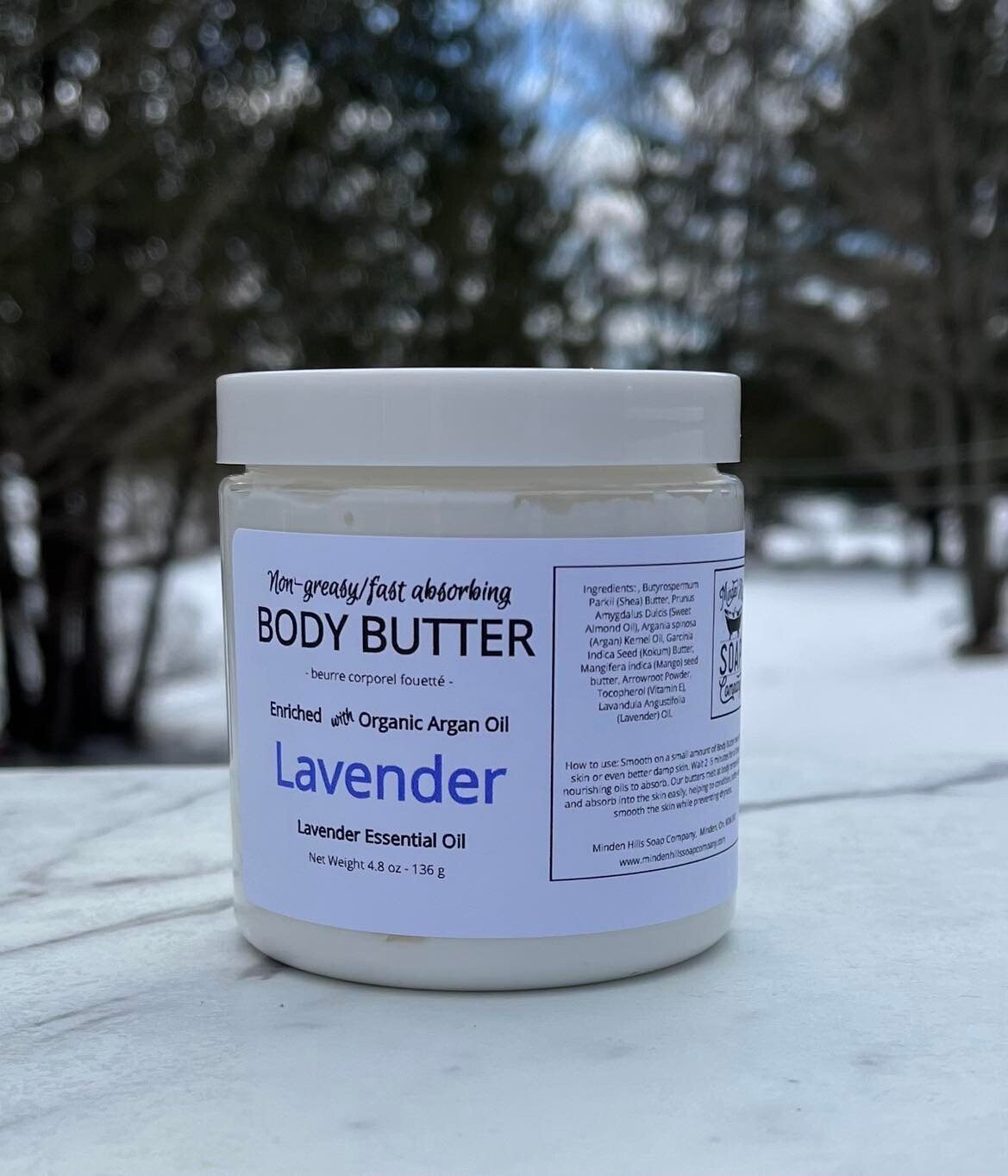 Body Butter Enriched with Organic Argan Oil