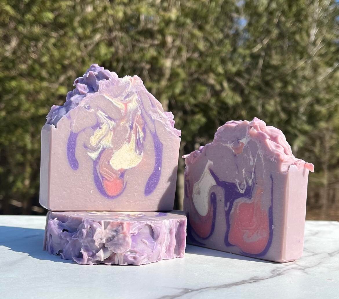 Lilac Blossoms - 95% Nearly Natural Goats Milk Soap