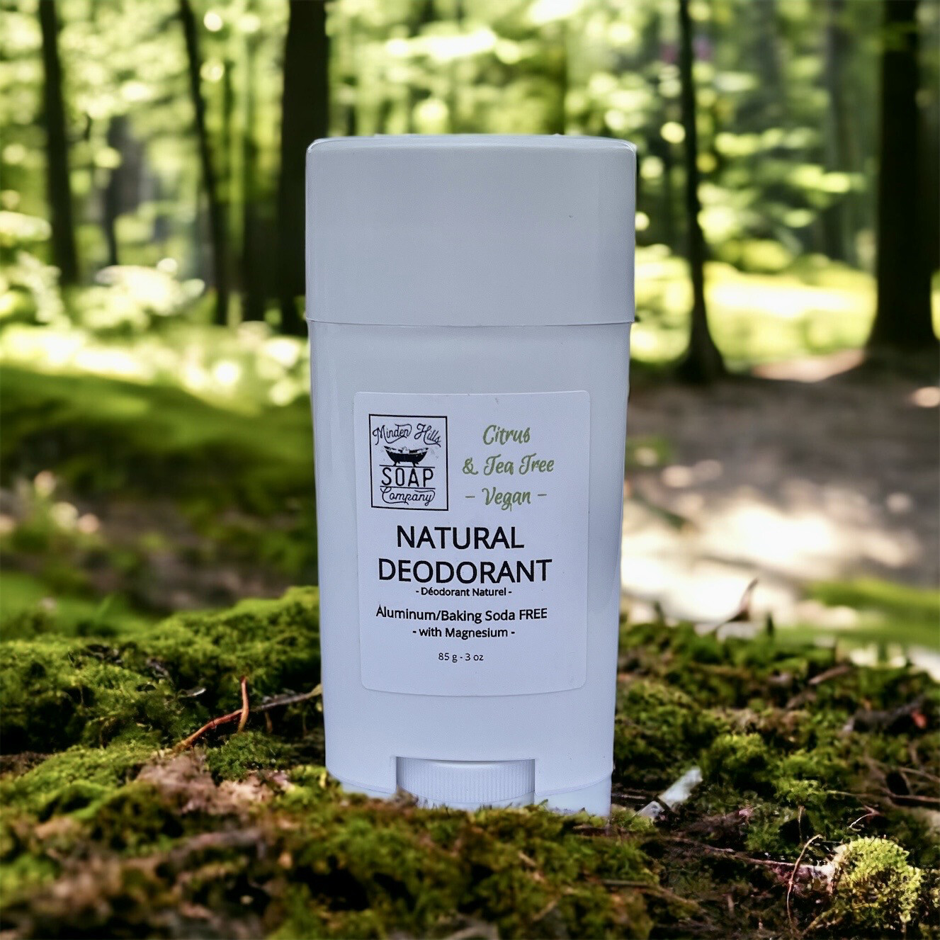 Natural Deodorant with Magnesium