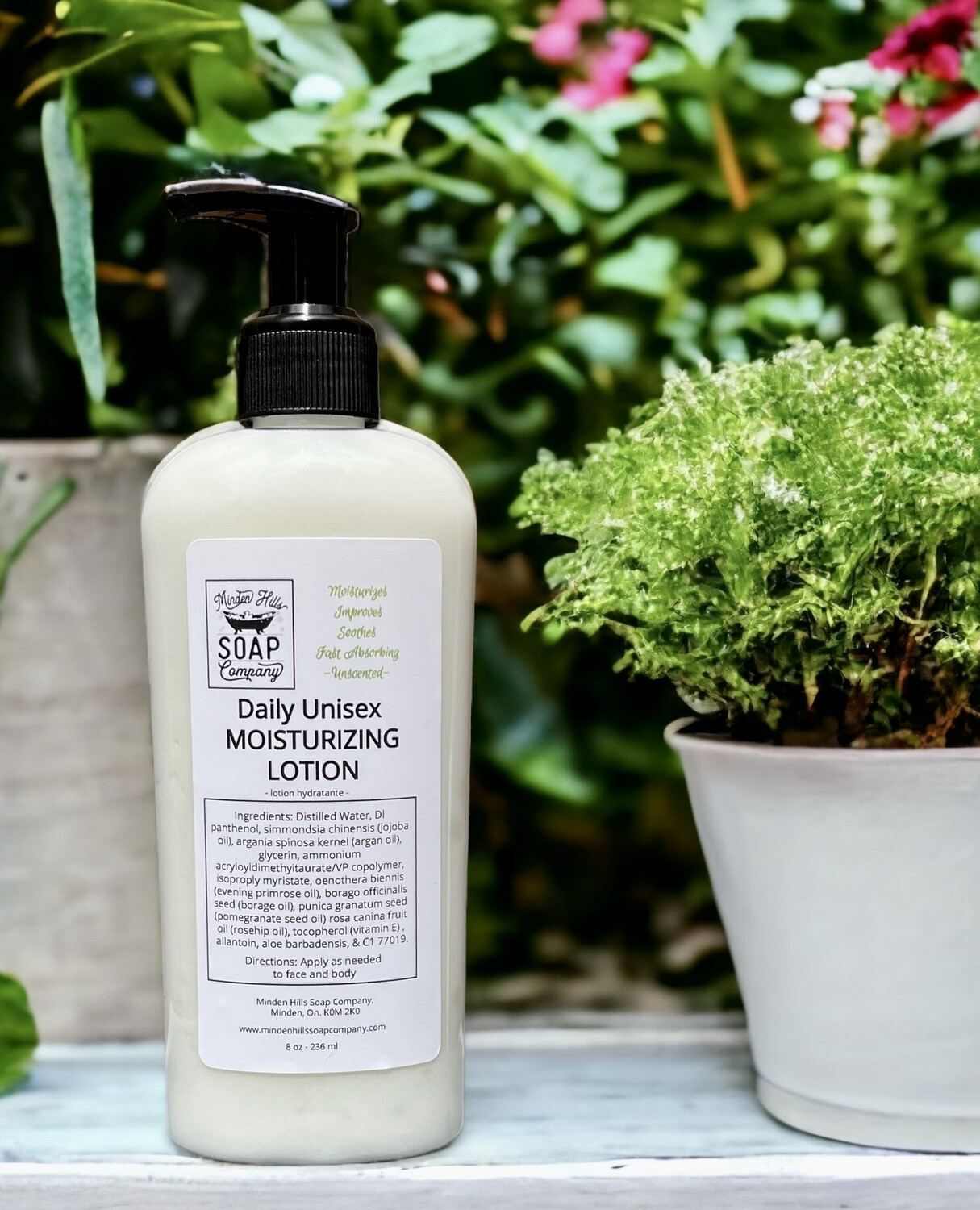 Daily Unisex Moisturizing Lotion - Naturally Unscented