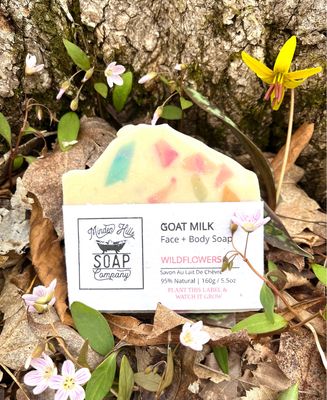 Wildflowers - 95% Nearly Natural Goat Milk Soap
