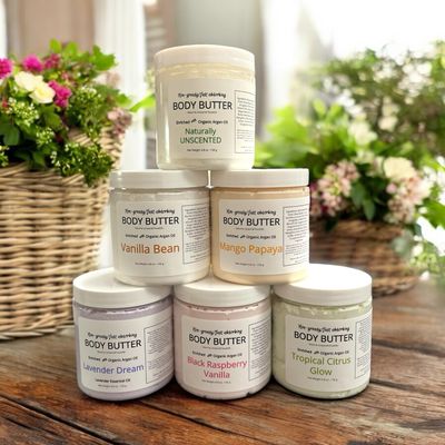 Body Butter Enriched with Organic Argan Oil