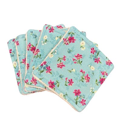 Reusable Makeup Remover Pads, Select an option: Flower Garden