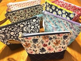 Essential Quilted Cosmetic Pouch