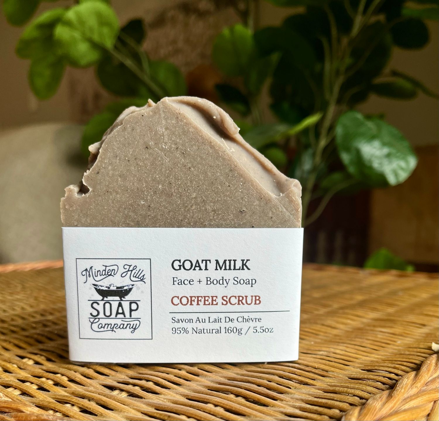 Coffee Scrub - 95% Nearly Natural Goat Milk