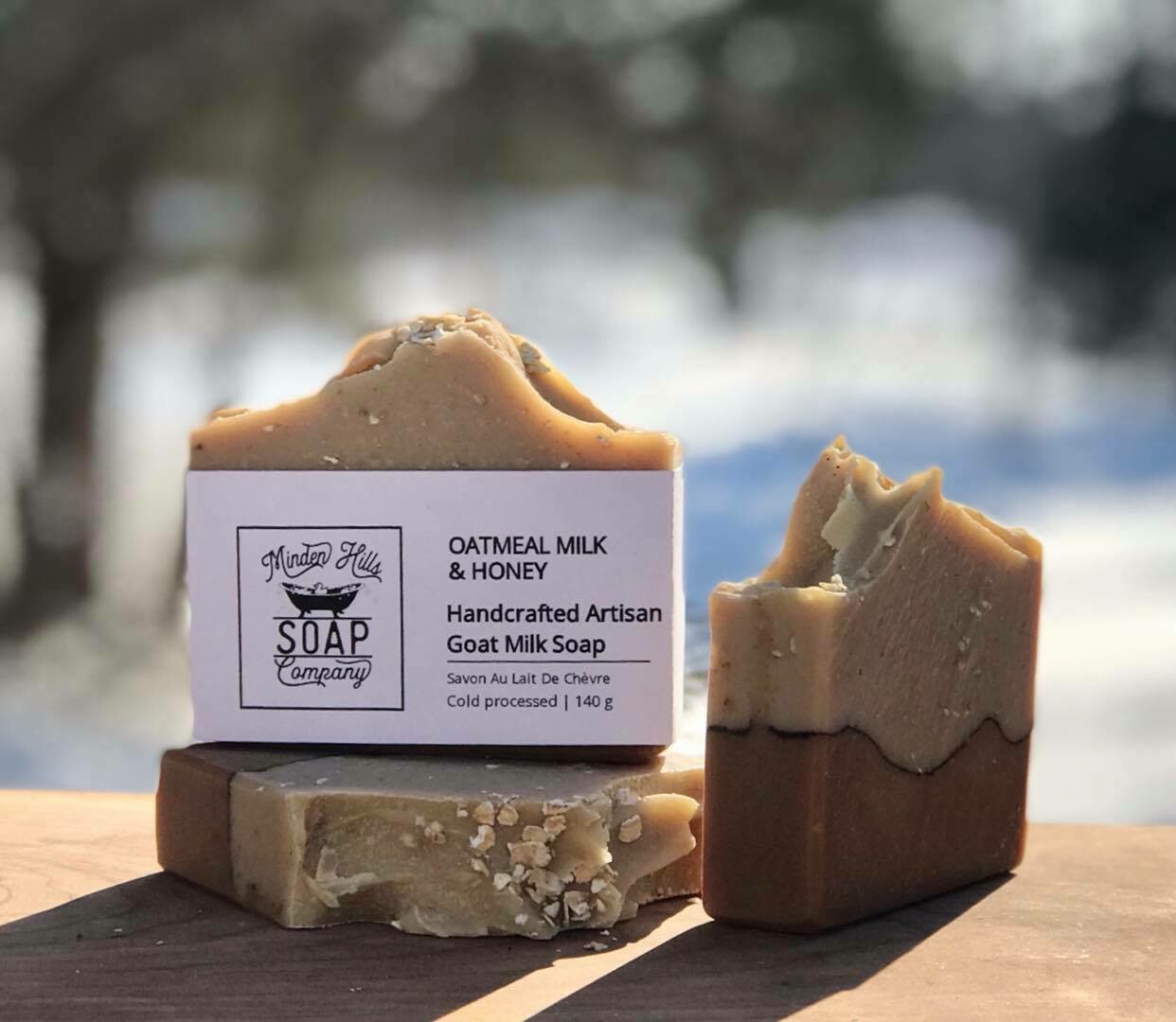 Oatmeal Milk + Honey - 95% Nearly Natural Goat Milk Soap