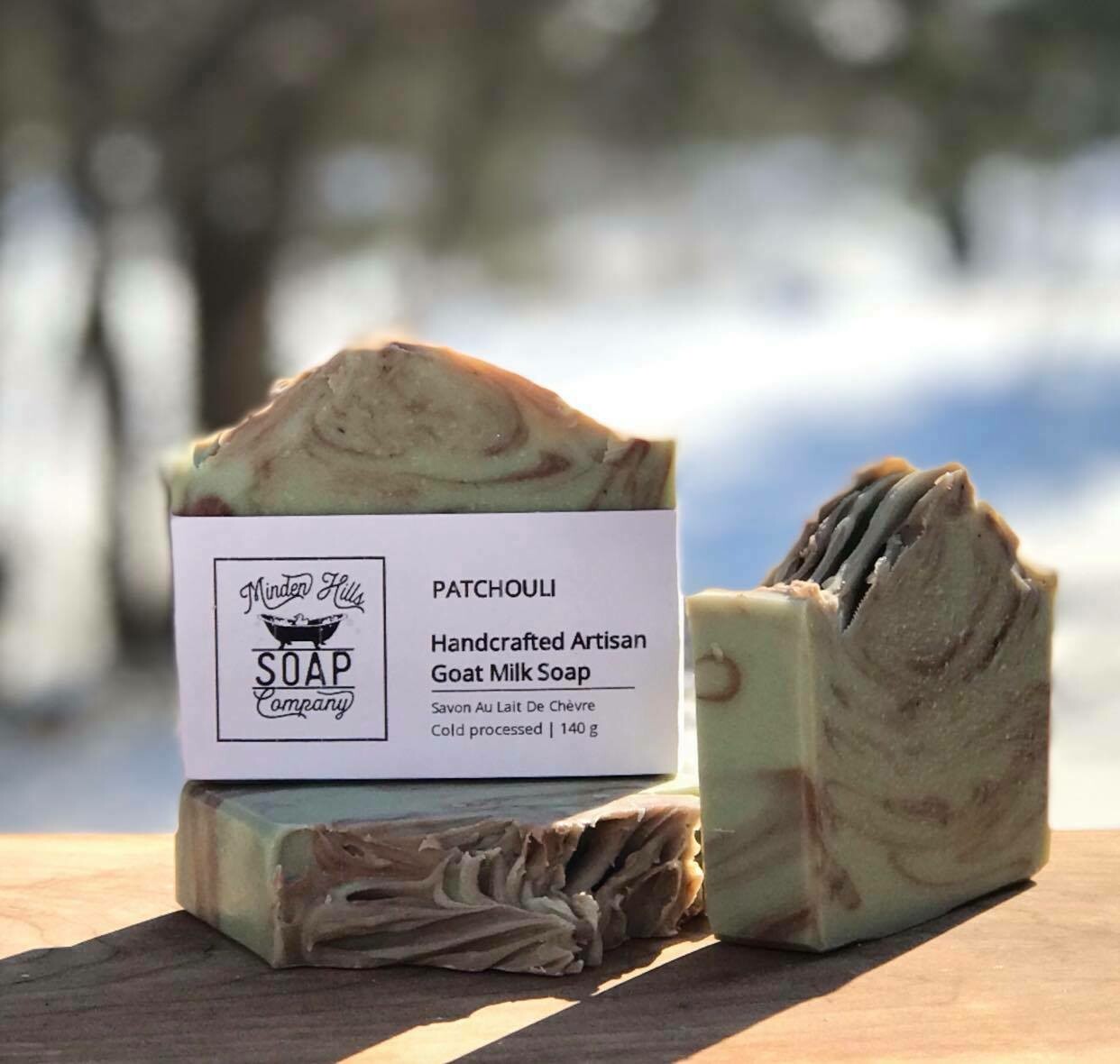 Earthy Patchouli - 95% Natural Goat Milk Soap