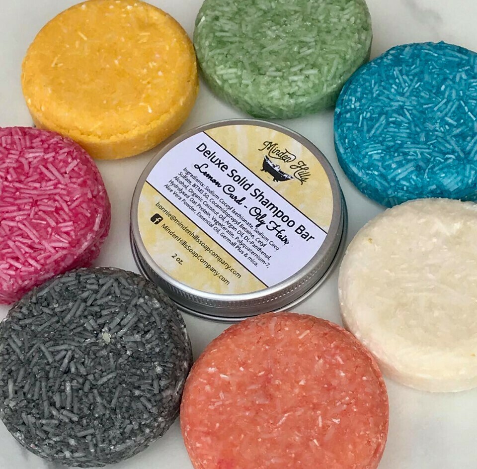Solid Shampoo Bars w/VegaKeratin