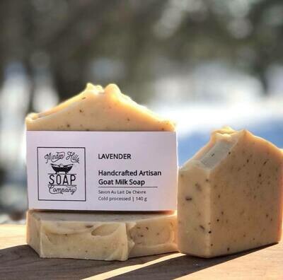 Lavender Scrub - 100% Natural Goat Milk - Exfoliating