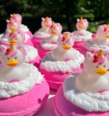 Rubber Ducky Donut Bath Bombs