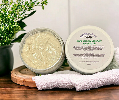 Ylang Ylang + Lime Clay Face Scrub
