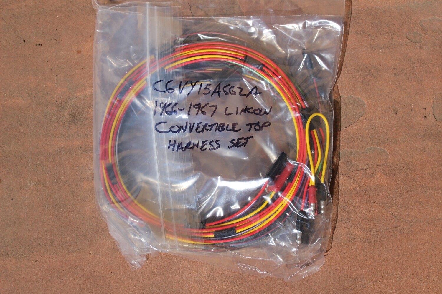 1966 1967 Lincoln Convertible Top Wiring Harness Set NEW C6VY-15B662-P