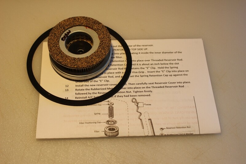 1960 1961 1962 1963 1964 1965 1966 1967 1968 1969 Power Steering Reservoir Filter and Reservoir Gasket Kit