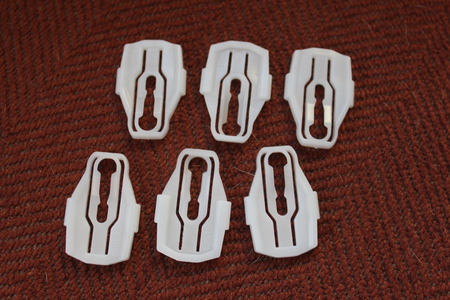 1966 1967 1968 1969 Lincoln Continental Peak Molding Clip Set of 6
