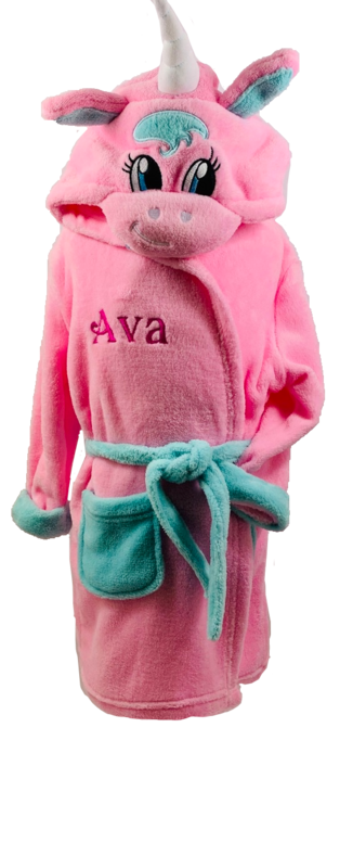 Pink unicorn Dressing gown