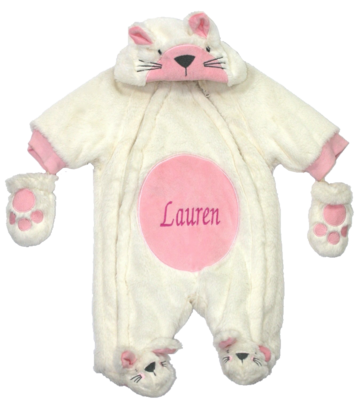 Personalised Cat Snow Suit