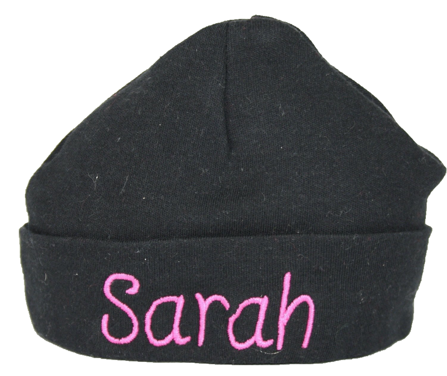 Black baby hat