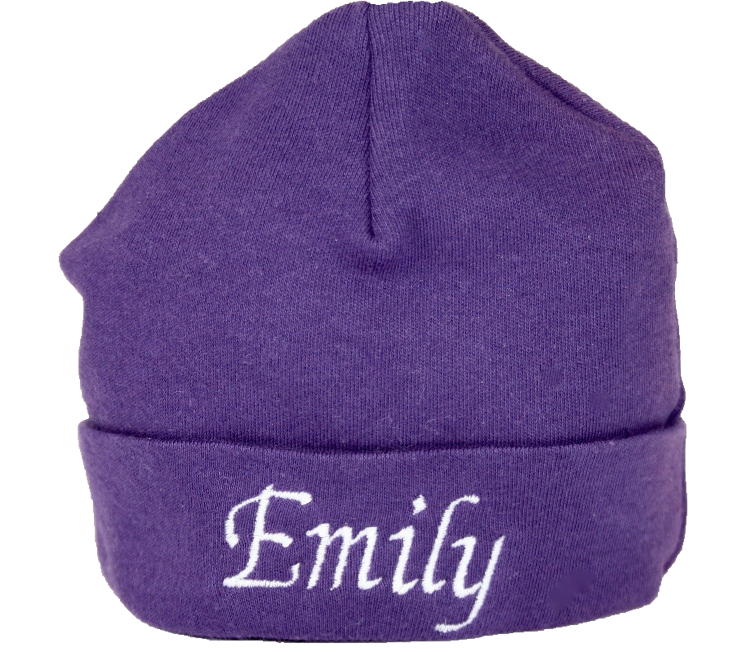 Purple baby hat