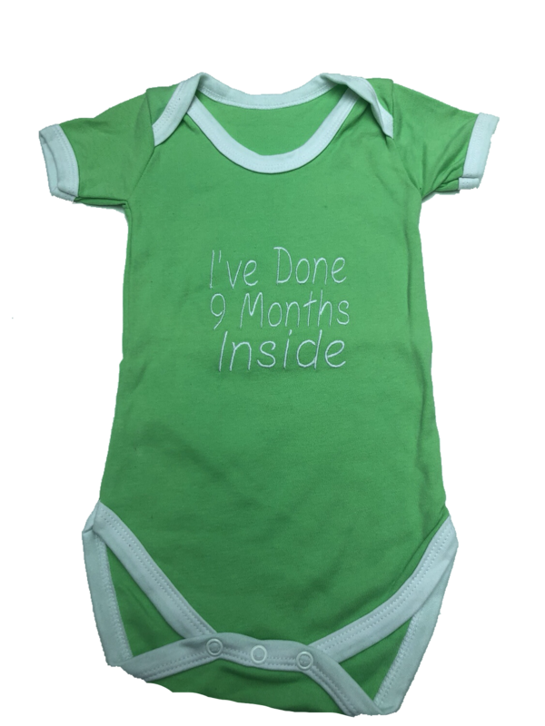 Green &amp; White Trim Vest
