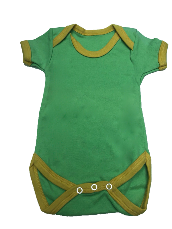 Green &amp; Yellow Trim Vest