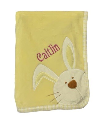 Yellow Bunny Blanket