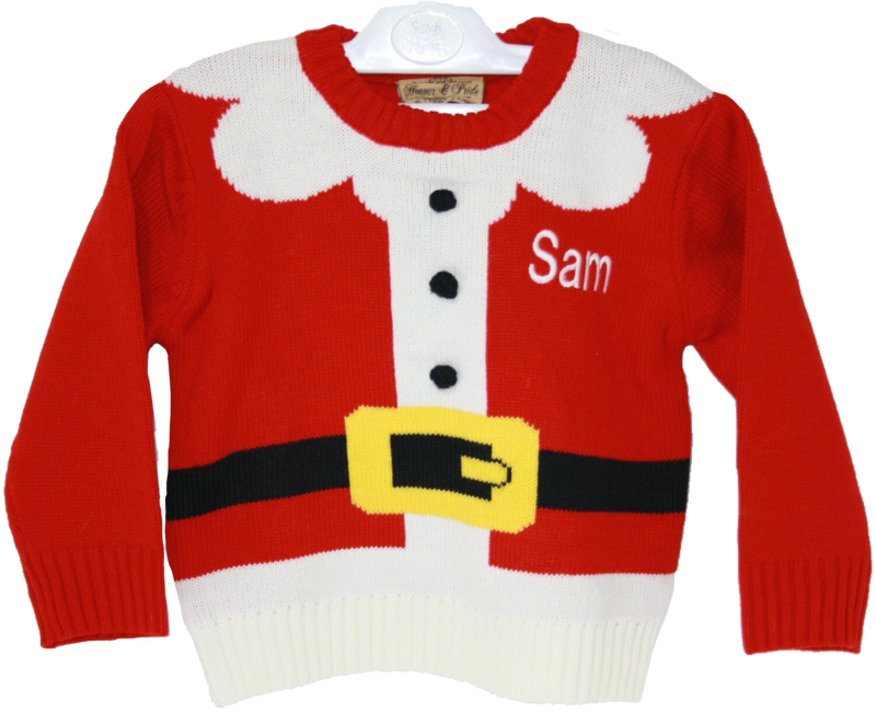 Children&#39;s Santa Christmas Jumper