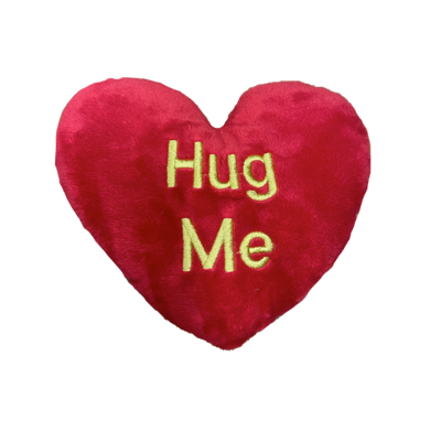 Extra Large hug me pillow red and gold